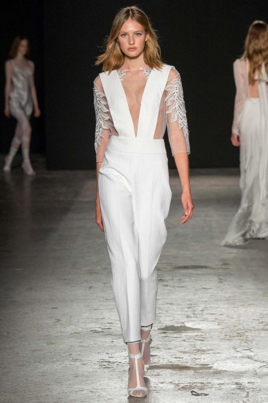 Sanne Vloet shows Milan S/S 2015 Francesco Scognamiglio